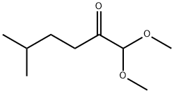 2-Ketoisooctaldehydedimethylacetal Struktur