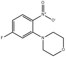 4-(5-Fluoro-2-nitrophenyl)Morpholine Struktur