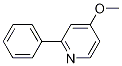 4-Methoxy-2-phenylpyridine Struktur