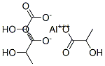 Tris(2-hydroxypropionic acid)aluminum salt Struktur