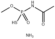 ammonium O-methyl acetylthiophosphoramidate Struktur