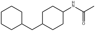 N-ACETYL-4-CYCLOHEXYLMETHYLCYCLOHEXYLAMINE Struktur