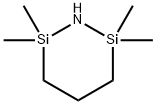 2,2,6,6-Tetramethyl-2,6-disilapiperidine Struktur