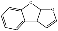 3a,8a-Dihydrofuro[2,3-b]benzofuran Struktur