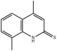 4,8-DIMETHYLQUINOLINE-2-THIOL Struktur