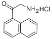 2-AMINO-1'-ACETONAPHTHONE HYDROCHLORIDE Struktur