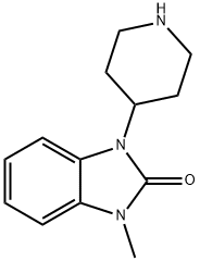 4-(2-酮-3-甲基-1-苯并咪唑基)哌啶, 53786-10-0, 結(jié)構(gòu)式