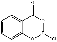 2-CHLORO-4H-1,3,2-BENZODIOXAPHOSPHORIN-4-ONE Struktur