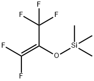 2-(TRIMETHYLSILOXY)PENTAFLUOROPROPENE Struktur