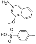 4-メトキシ-2-ナフチルアミン?p-トルエンスルホン酸