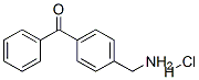 4-Benzoylbenzylamine hydrochloride Struktur