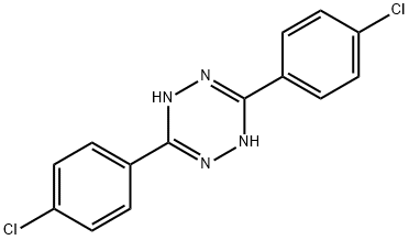 3,6-BIS(4-CHLOROPHENOYL)-1,2-DIHYDRO-1,2,4,5 TETRAZINE Struktur