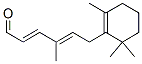 4-methyl-6-(2,6,6-trimethylcyclohex-1-en-1-yl)hexa-2,4-dienal Struktur