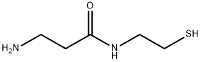 3-Amino-N-(2-mercaptoethyl)propionamide Struktur