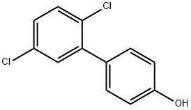 4-HYDROXY-2',5'-DICHLOROBIPHENYL Struktur