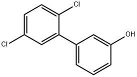 3-HYDROXY-2',5'-DICHLOROBIPHENYL Struktur