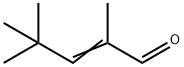 2,4,4-Trimethyl-2-pentenal Struktur