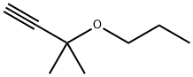 3-Methyl-3-propoxy-1-butyne Struktur