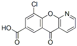 4-Chloro-9-oxo-5-aza-9H-xanthene-2-carboxylic acid Struktur