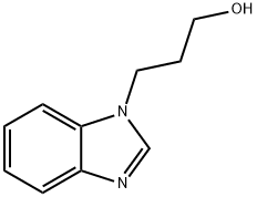 1H-Benzimidazole-1-propanol(9CI) Struktur