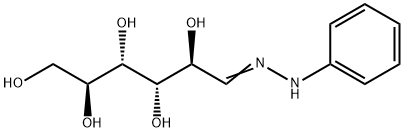 L-Mannose phenyl hydrazone Struktur