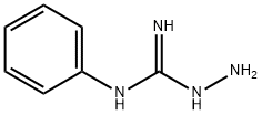 Hydrazinecarboximidamide,  N-phenyl- Struktur