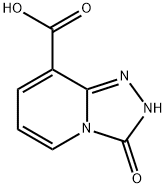 2,3-Dihydro-3-oxo-1,2,4-triazolo[4,3-a]pyridine-8-carboxylic acid Struktur