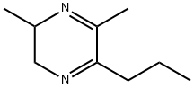 Pyrazine, 2,3-dihydro-2,6-dimethyl-5-propyl- (9CI) Struktur