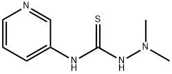 Hydrazinecarbothioamide, 2,2-dimethyl-N-3-pyridinyl- (9CI) Struktur