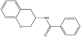 Benzamide, N-(3,4-dihydro-2H-1-benzopyran-3-yl)-, (+)- (9CI) Struktur