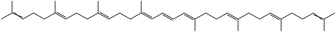 7,7,8,8,11,11,12,12-octahydro-psi,psi-carotene Struktur