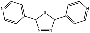 2.5-BIS(4-PYRIDYL)-1.3.4-THIADIAZOLE Struktur