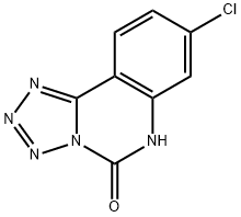 8-METHYLTETRAZOLO[1,5-C]QUINAZOLIN-5(6H)-ONE Struktur