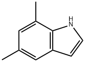 5,7-Dimethyl-1H-indole Struktur