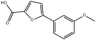 5-(3-METHOXYPHENYL)-2-FUROIC ACID Struktur