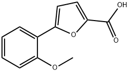 5-(2-Methoxyphenyl)-furane-2-carboxylic acid Struktur