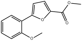 5-(2-METHOXYPHENYL)FURAN-2-CARBOXYLIC ACID METHYL ESTER Struktur