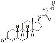 19-nortestosterone nitrosocarbamate Struktur