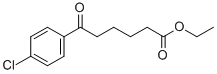 ETHYL 6-(4-CHLOROPHENYL)-6-OXOHEXANOATE Struktur