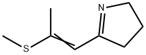 3,4-Dihydro-5-[2-(methylthio)-1-propenyl]-2H-pyrrole Struktur