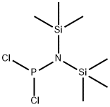 DICHLORO-[BIS(TRIMETHYLSILYL)-AMINO]PHOSPHINE Struktur