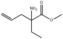 4-Pentenoicacid,2-amino-2-ethyl-,methylester(9CI) Struktur