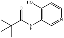 N-(4-HYDROXY-PYRIDIN-3-YL)-2,2-DIMETHYL-PROPIONAMIDE Struktur