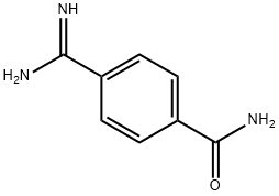 4-AMIDINOBENZAMIDE HYDROCHLORIDE Struktur