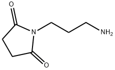 1-(3-aminopropyl)-2,5-pyrrolidinedione(SALTDATA: HCl) Struktur