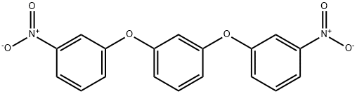 1,3-bis(3-nitrophenoxy)benzene Struktur