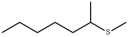 Heptane, 2-(methylthio)- Struktur