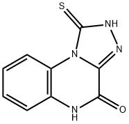 1-MERCAPTO[1,2,4]TRIAZOLO[4,3-A]QUINOXALIN-4(5H)-ONE Struktur