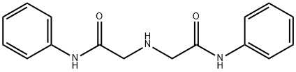 2-[(2-anilino-2-oxoethyl)amino]-N-phenylacetamide Struktur