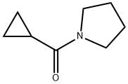 Pyrrolidine, 1-(cyclopropylcarbonyl)- (9CI) Struktur